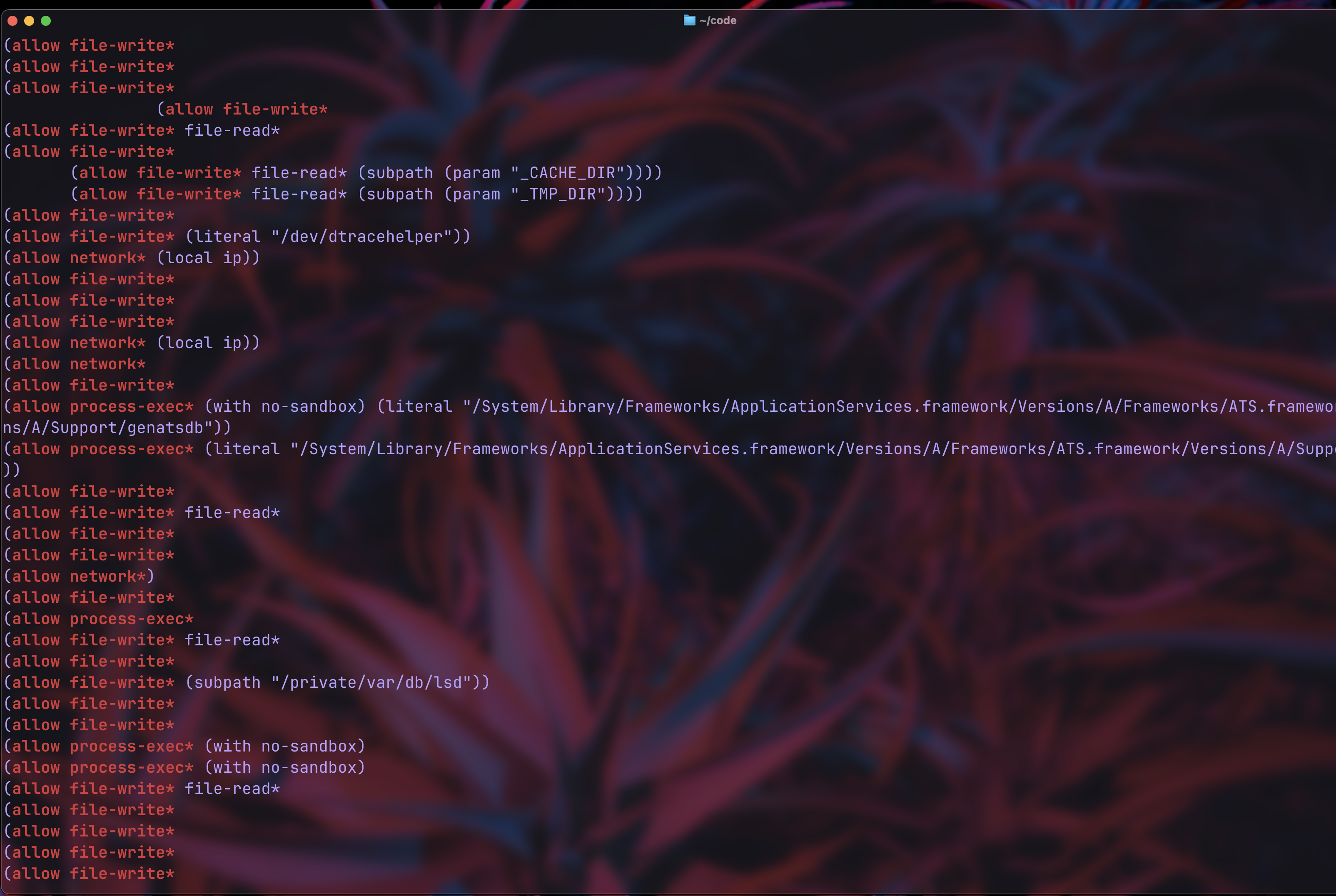 permissive-patterns